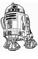Star Wars kleurplaat 3
